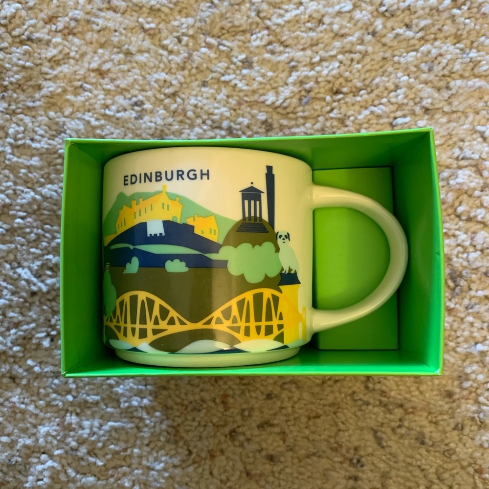 Starbucks you are here mug Edinburg!
